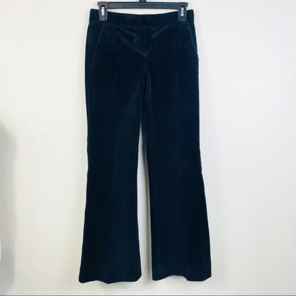 THEORY Black‎ Corduroy Straight Leg Trouser Pants - Picture 2 of 8